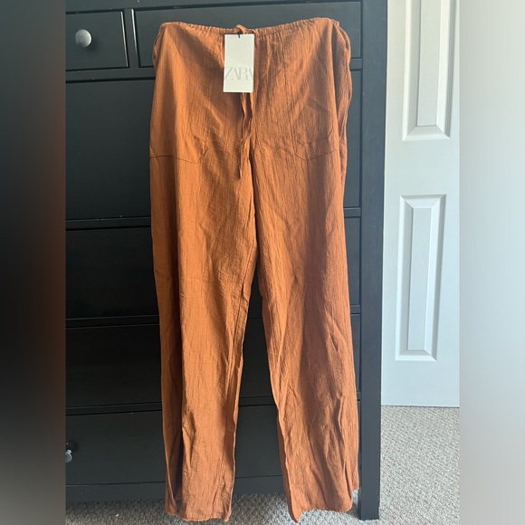Zara Wide Leg Lounge Pants (NWT) - Picture 5 of 5